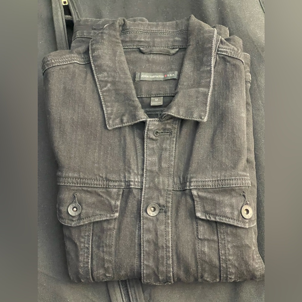Denim Trucker Jacket John Varvatos Star USA